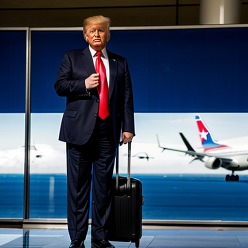 Trump Threatens to Leave the Country if He Loses: Book Your Flights Now to Avoid the Rush